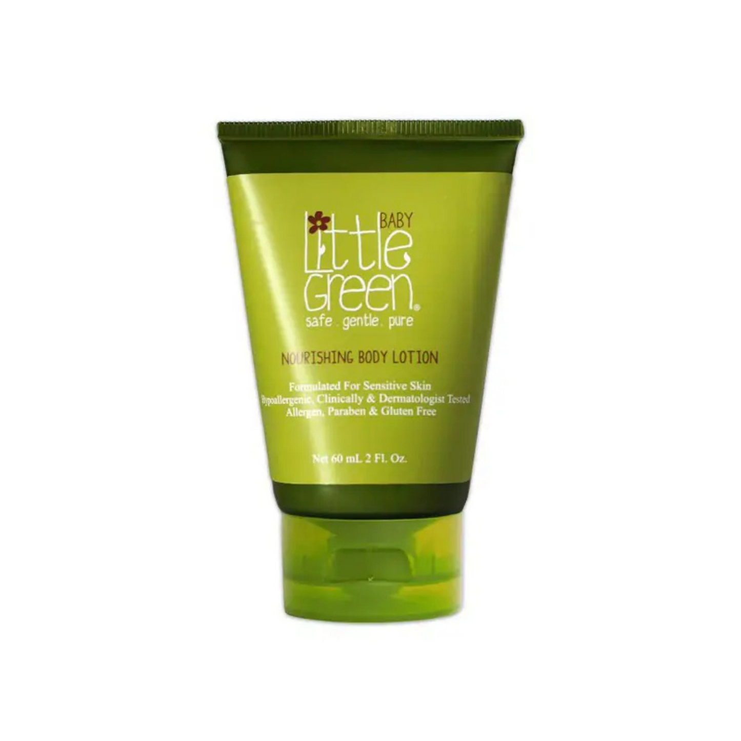 Kūno losjonas kūdikiams Little Green, 60 ml