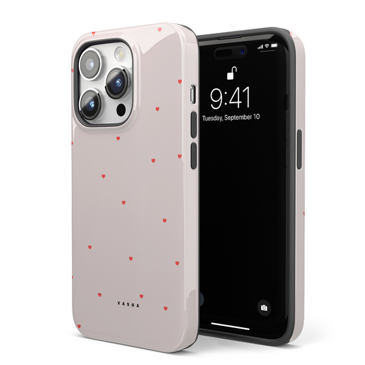 Telefono dėklas – Mažytė širdelė, didelė meilė