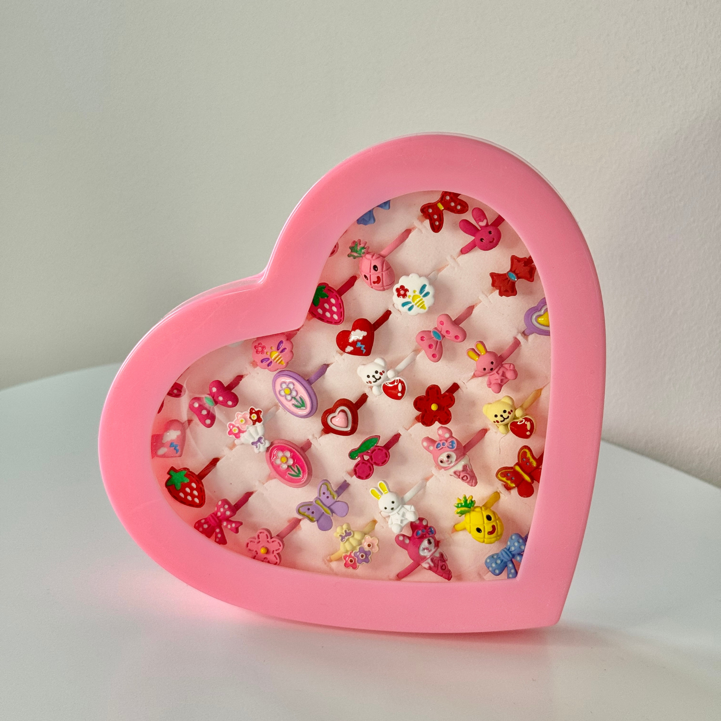 Vaikiškų žiedų rinkinys, 36 vnt