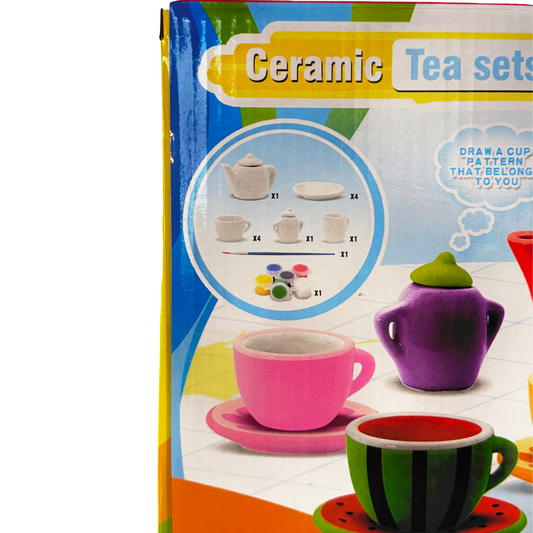 Keramikinis rinkinys su dažais