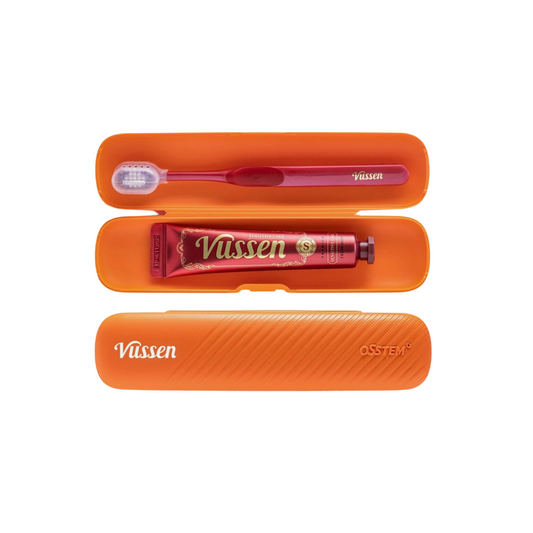 Vussen - dantų šepetėlio ir pastos kelioninis rinkinys