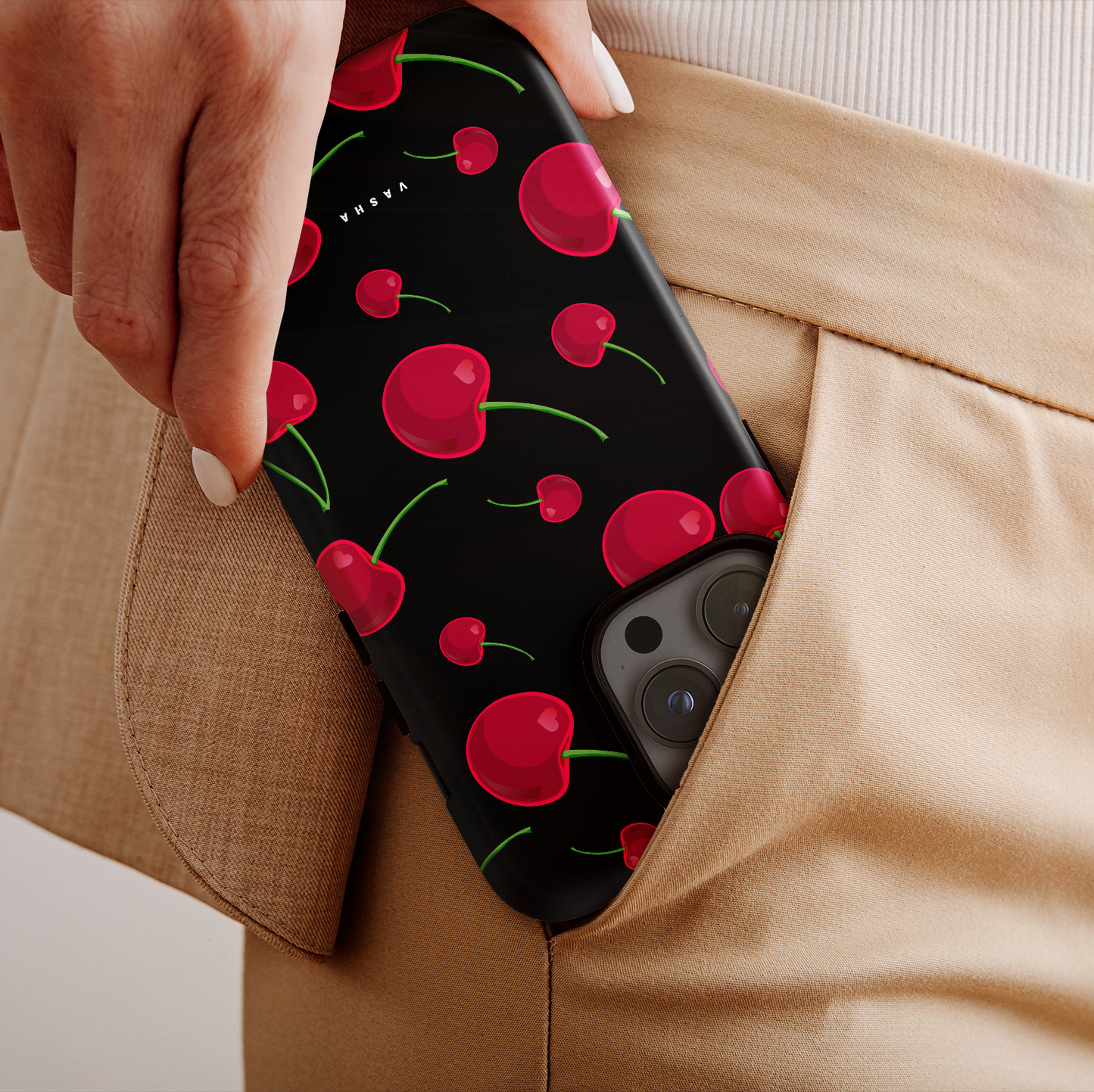 Telefono dėklas - Cherries