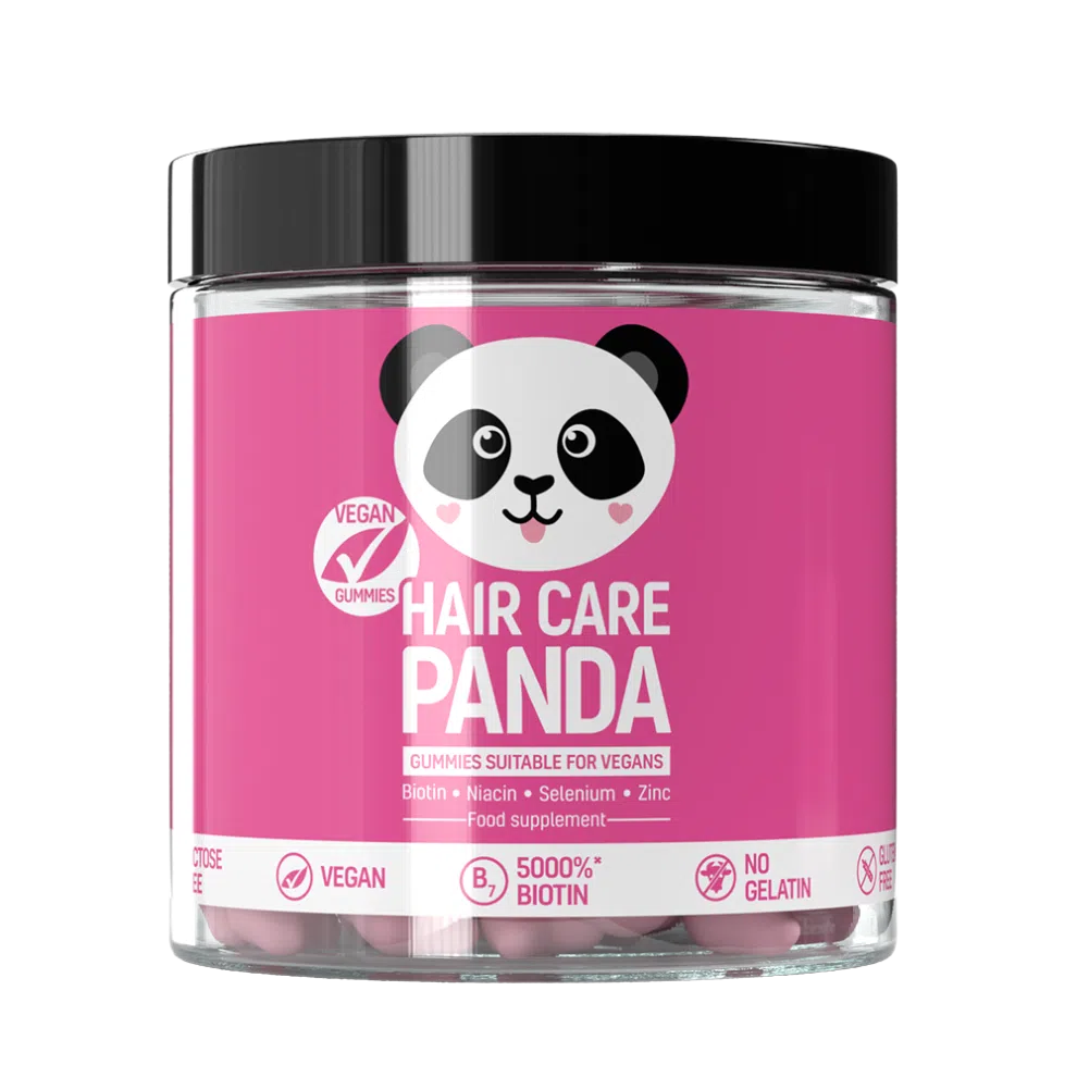 HAIR CARE PANDA maisto papildas plaukų priežiūrai, 300g