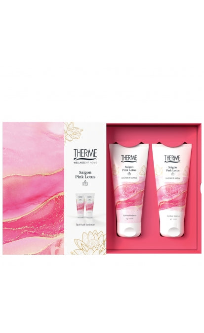 THERME SAIGON PINK LOTUS ŠVENTINIS RINKINYS