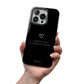 Phone Case - A grateful heart (black)