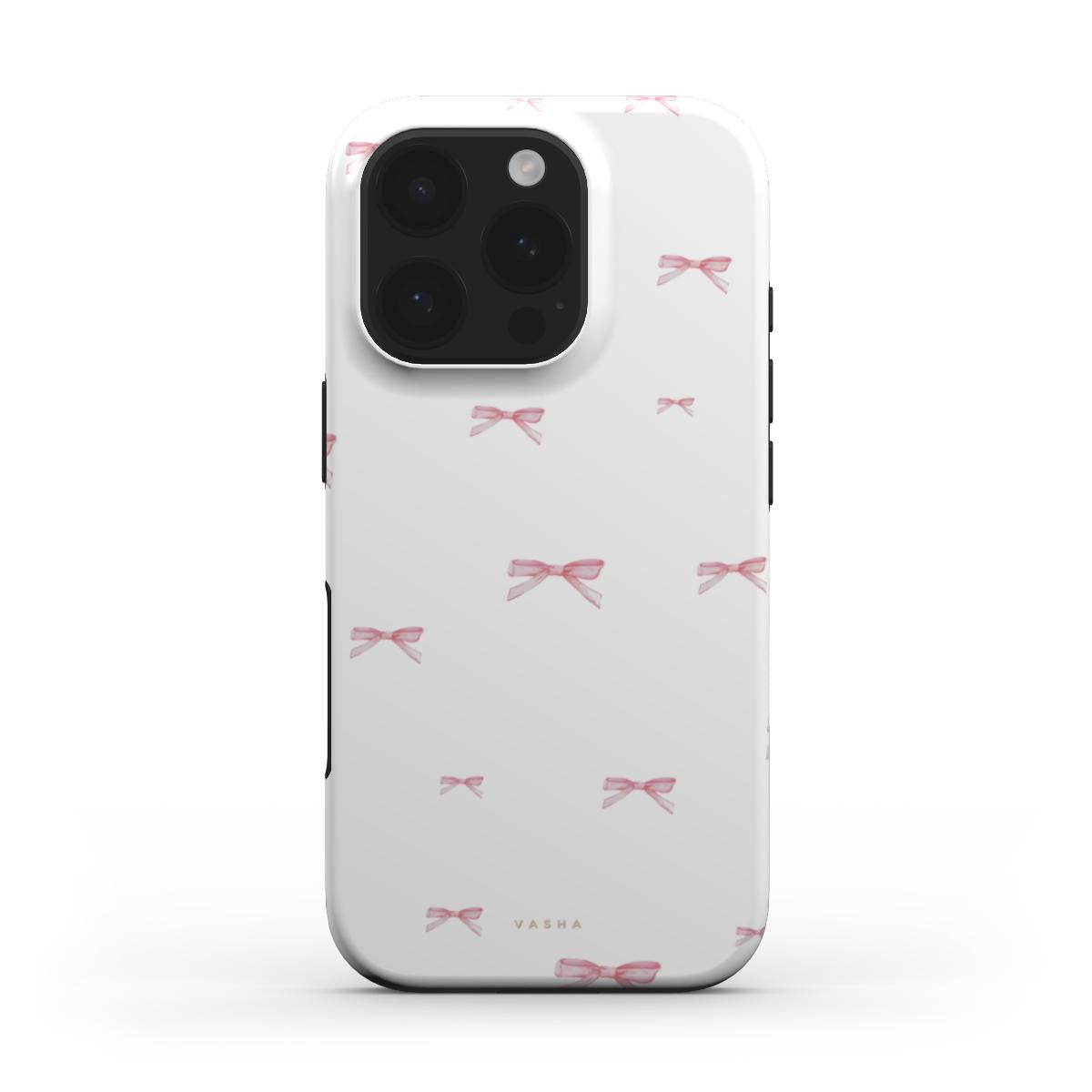 Telefono dėklas - Pink kaspinėliai