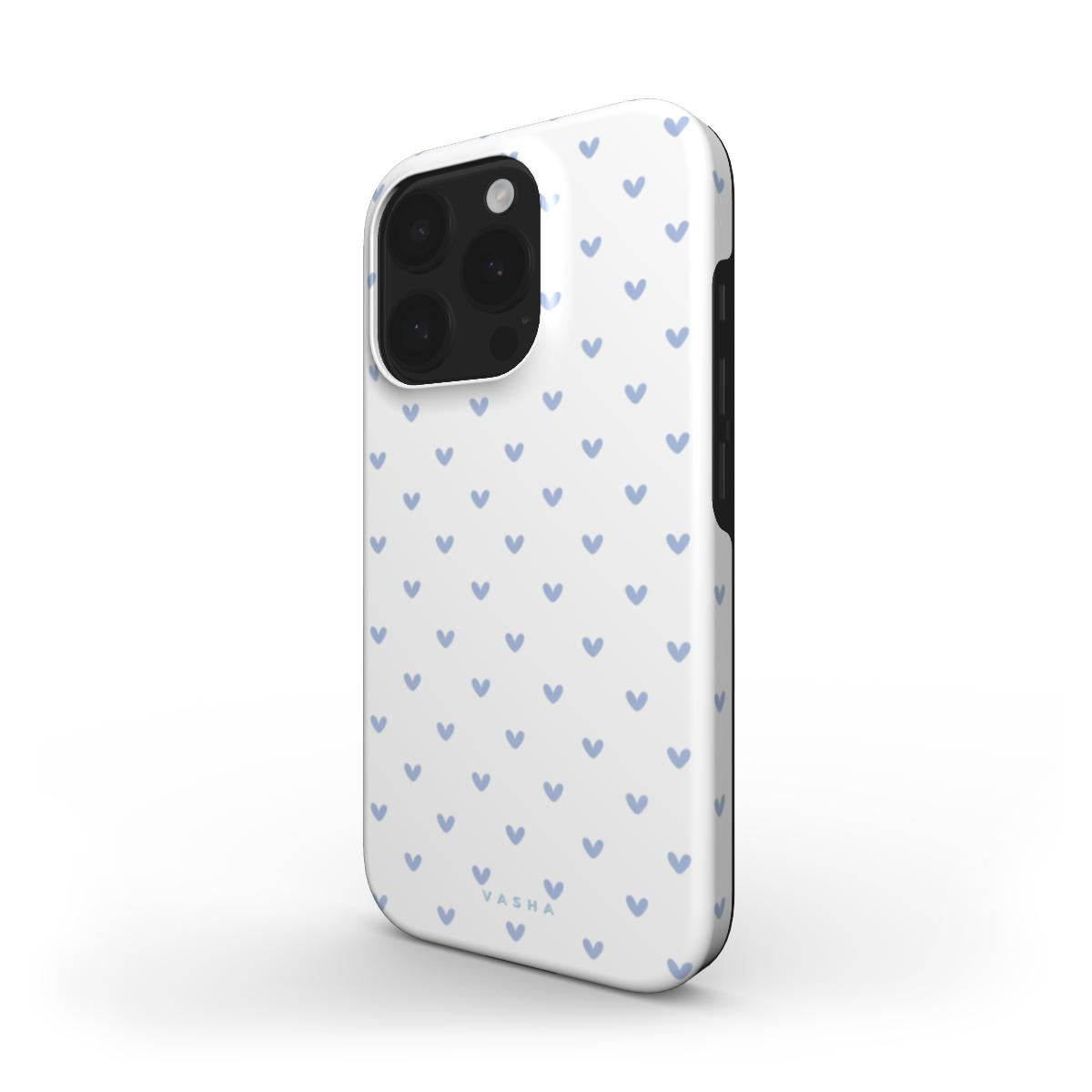 Telefono dėklas - Baby blue hearts
