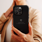Phone Case - A grateful heart (black)