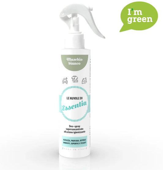 Essencia nature purškiamas – dezinfekuojantis namų kvapas: „White musk” 250ml